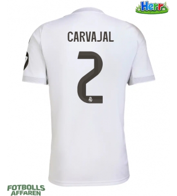 Real Madrid Daniel Carvajal #2 Hemmatröja 2025-26 Kortärmad